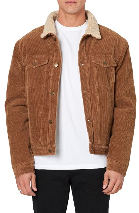 corduroy jacket men oversized fall.